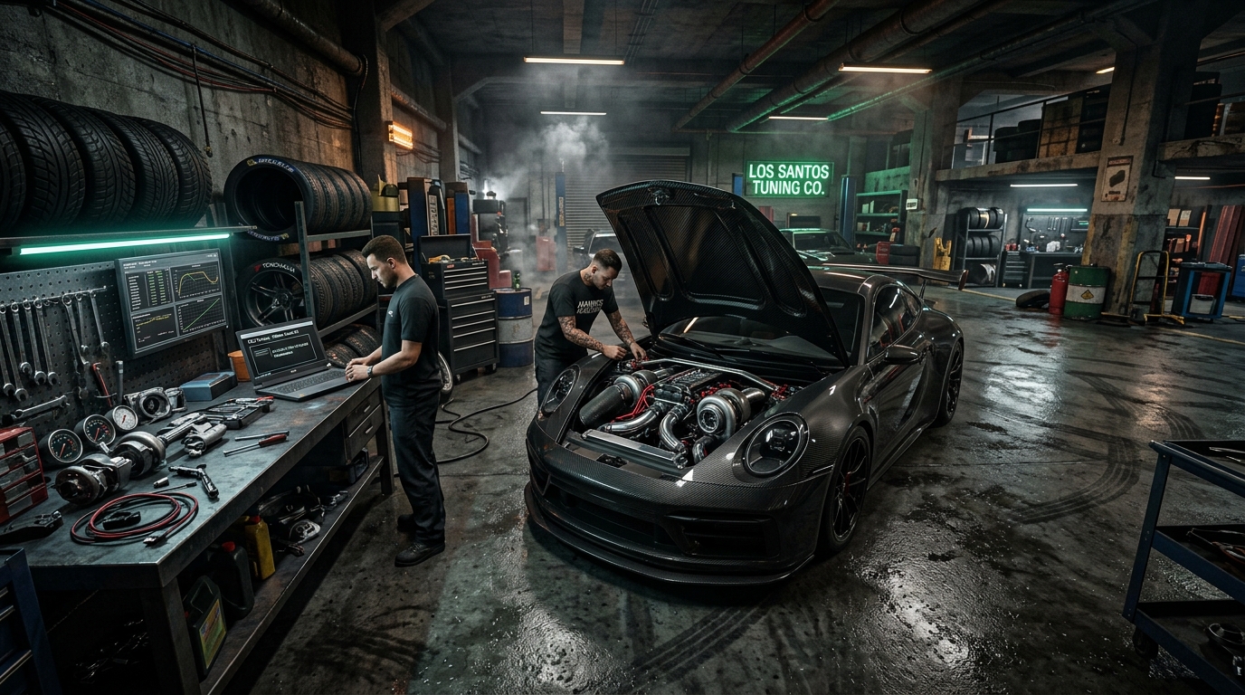 Garagem Particular e Preparação de Motores